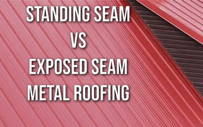 Standing Seam VS Exposed Seam Metal Roofing Panels